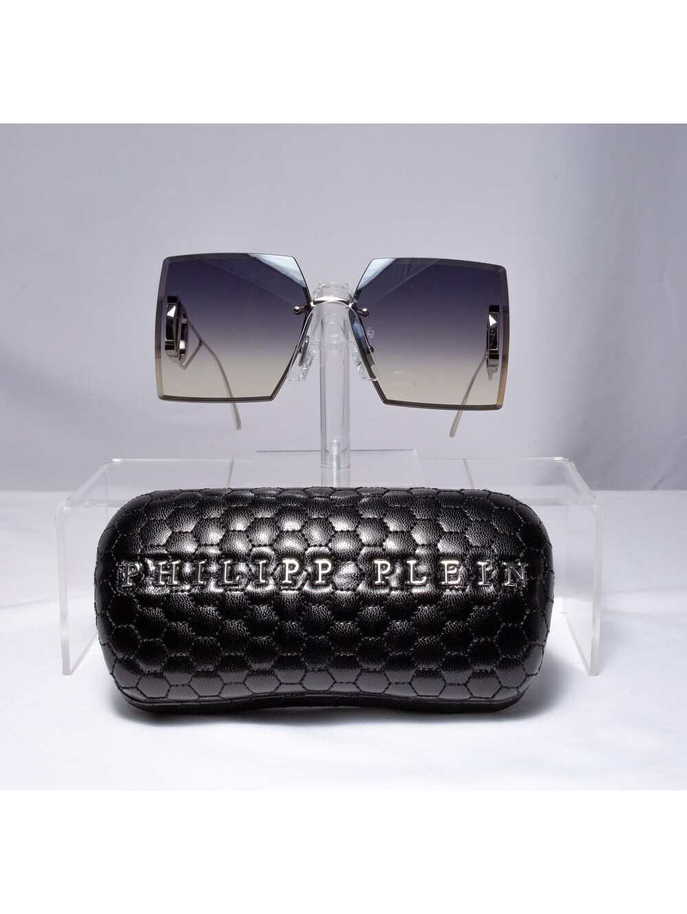Phillip Plein Squared Oversized Black